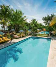 ch/z-166063 1 Hotel South Beach **** ( * ) Miami Beach, 426 Zimmer und Suiten Charakter Dieses 2015 eröffnete Erstklasshotel kombiniert gekonnt eine luxuriöse Ausstattung mit Akzenten aus der Natur.