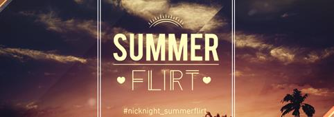 Vier Filmpremieren Nicknight feiert mit dem Nicknight Summerflirt die Liebe Berlin, 11. Juli 2016 Lange Tage, heiße Nächte: Nicknight widmet sich diesen Sommer dem schönsten Thema der Welt der Liebe.