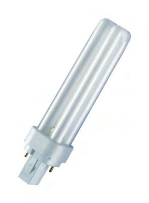 Kompaktleuchtstoff- Lampen Kompaktleuchtstofflampen D-Form-2PIN Artikel-Nr.