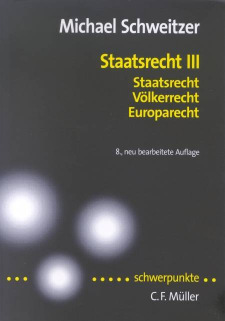 Schmidt, Rolf, Staatsorganisationsrecht, Sowie Grundzüge des Verfassungsprozessrechts, 7. Aufl.