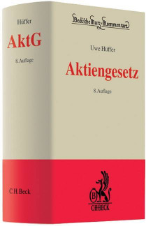 chen 1988 ISBN / EAN 3-406-32833-4 Anzahl Seiten 358 Hüffer, Uwe, Aktiengesetz, 8., neubearb. Aufl., Mü?