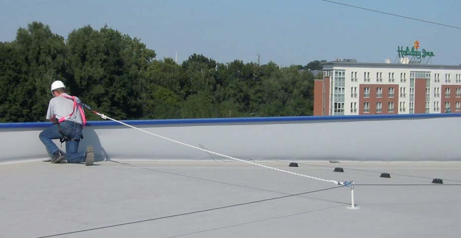 General information Safety rope systems serve the purpose of protecting persons during roof