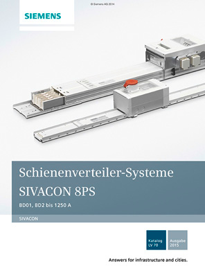 Siemens AG 2014 Einführung /2 Einführung /4 Leistungsübersicht / Grundlagen der Schienenverteilerplanung Weitere Informationen siehe Katalog LV 70 Weitere technische Produkt-Informationen: