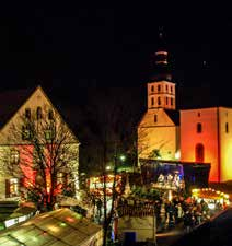 -Bernhard-Kirche wächst der Weihnachtsmarkt von Jahr zu Jahr.