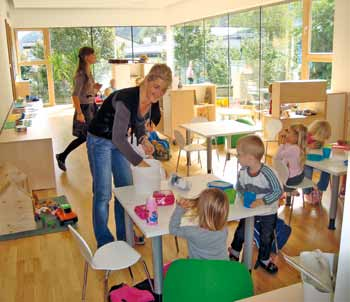 In unserem Kindergarten bewegt sich was! In Rekordzeit wurde im vergangenen Sommer der Städtische Kindergarten Schladming in der Tutterstraße 663 umgebaut.