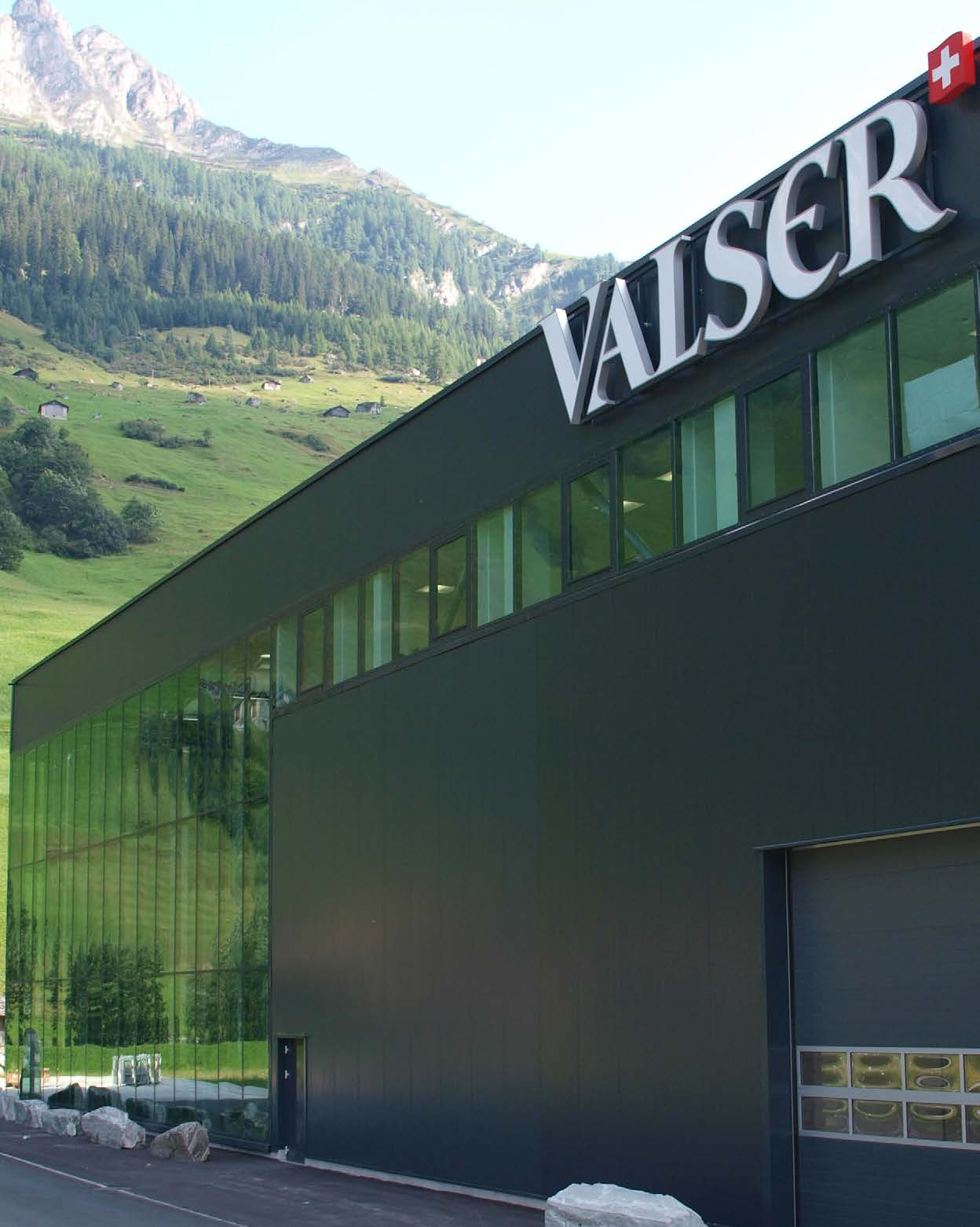 Valser Mineralwasser «Per Zug von der Quelle ins Verkaufsregal.