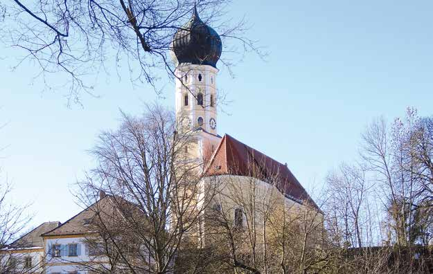 GESCHICHTE Foto: Pfarrgemeinderat Kath. Pfarrkirche Mariae Himmelfahrt Walleshausen Wessobrunn beurkundet.