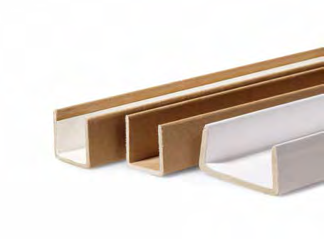 Flexibel Für runde und ovale Produkte, der optimale Kantenschutz von Papier- und Folienrollen.