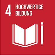 SDG 4: Inklusive, gerechte und hochwertige Bildung gewährleisten und Möglichkeiten des lebenslangen Lernens für alle fördern Bildung für nachhaltige Entwicklung wird erstmalig mit dem Unterziel 4.