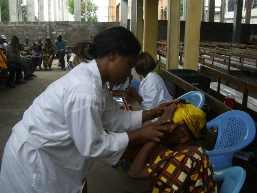 Sehkraft spenden SightFirst: Das Hauptprogramm von LCIF zur Vermeidung von Blindheit Masina Augenklinik in der Demokratischen Republik Kongo