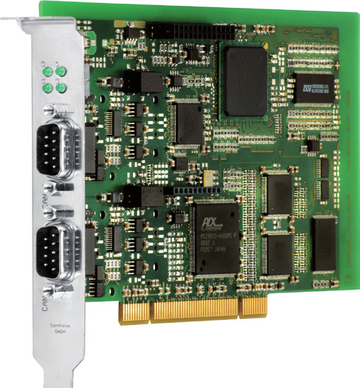 Power CAN PCI V2 Im Überblick/ Key Features PC übernimmt die Funktion eines CANopen Managers. Steuerung anderer CANopen-Geräte, z. B. Motorsteuerungen Übertragungsleistung von 1 MBit/sec.