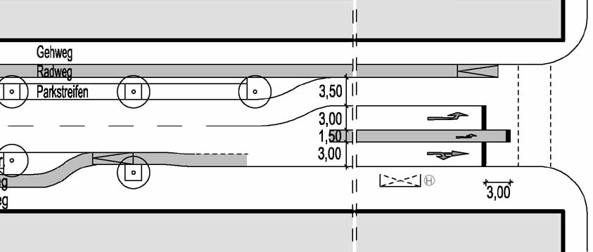 In den VwV-StVO (VwV zu 9 Abbiegen, Wenden und Rückwärtsfahren, zu Absatz 2, Nr. III) wird auf Kfz-Verkehrsstärken als Grenzwerte für das direkte Linksabbiegen verzichtet.