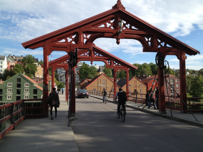 Old Town Bridge in Trondheim