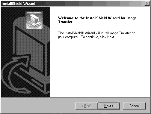 Installation d «Image Transfer» Vous pouvez utiliser le logiciel «Image Transfer» pour que les images soient automatiquement copiées sur l ordinateur lorsque vous raccordez l appareil à l ordinateur