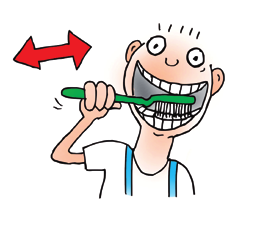 Zahnpflege Zahnpflege Nach jeder Hauptmahlzeit und vor dem Schlafengehen sollten die Zähne mit einer fluoridhaltigen Zahnpasta geputzt werden.