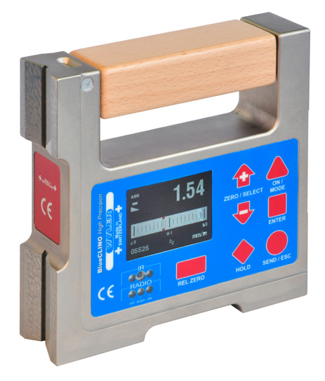 Magnetic inserts Magneteinsätze are available in the left vertical and the bottom horizontal measurement base sind in der linken vertikalen