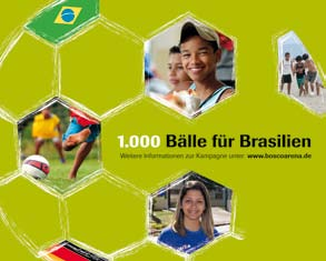 Als Bezug zur echten WM hat der Vorstand der DKM eine Spende für jedes gefallene Tor in Höhe von 5 Euro für Spendenprojekte unserer kirchlichen Einrichtungen in Brasilien ausgelobt.