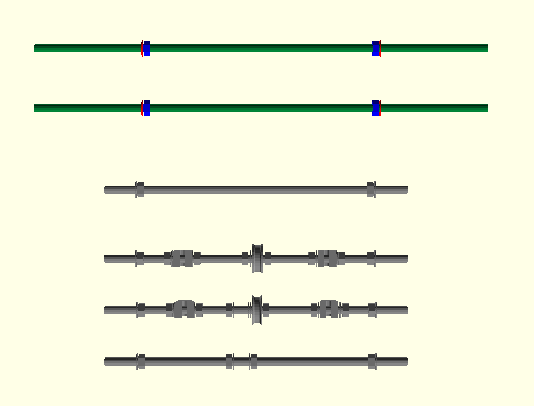 Schritt 1.7 Benötigte Teile für Schritt 1.