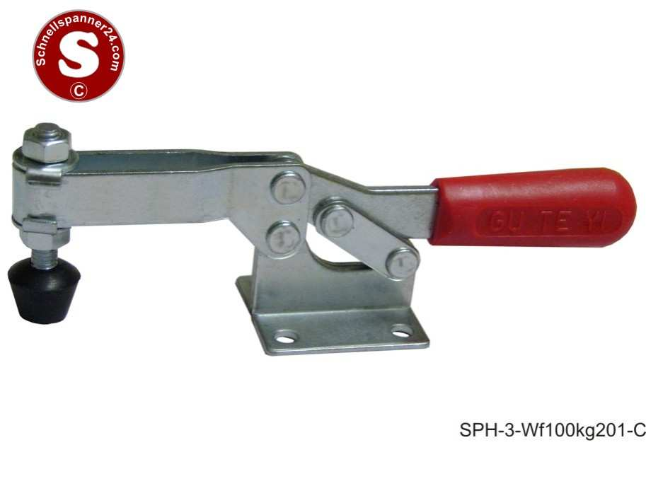 SPH-3-Wf100kg201-C waagrechter Haltekraft: 100 kg Öffnungswinkel Spannarm: