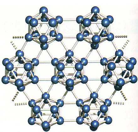 Aufstellungen α-rhomboedrisches or einfachste