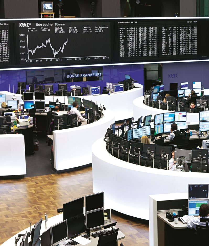 06 info.grafik Medienpräsenz an der Börse Frankfurt Die Börse Frankfurt ist einer der bedeutendsten Handelsplätze weltweit.