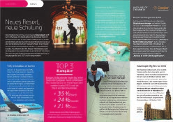 MEDIADATEN 2017 Amadeus Magazin mit Informationen der verschiedenen touristischen Leistungsträger.