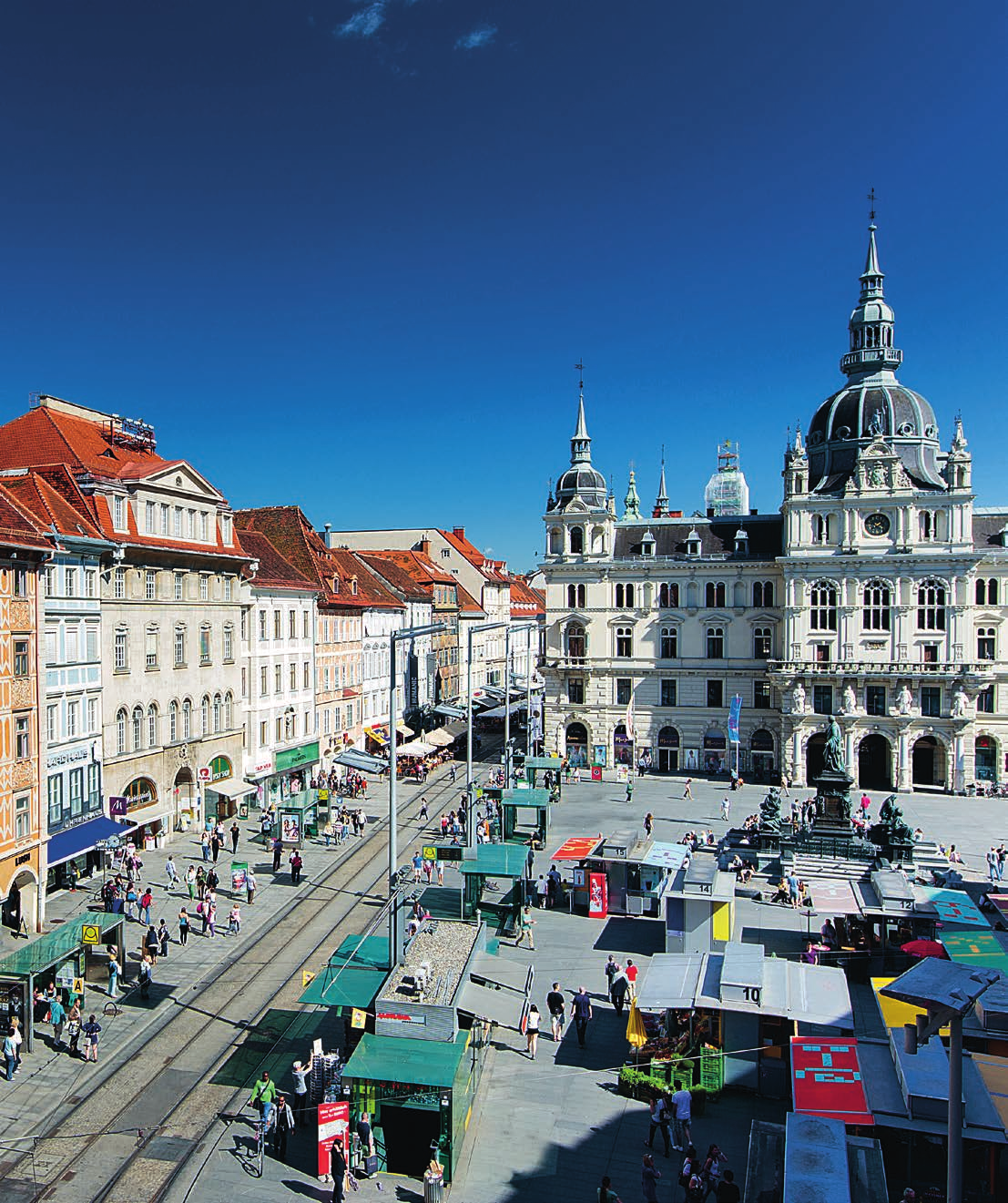 So lässt es sich studieren. Graz ist der ideale Ort zum Studieren, an dem Wissenschaft, Wirtschaft und Kultur aufeinandertreffen. Das kommt nicht von ungefähr über 50.