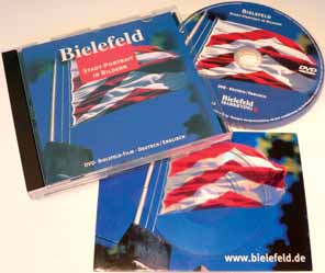 Bielefeld bewegt Dank der Initiative des Vereins Bielefelder Konsens: Pro Bielefeld e. V. werden bereits seit März 2004 die deutschen Medien regelmäßig mit Geschichten aus und über Bielefeld informiert.