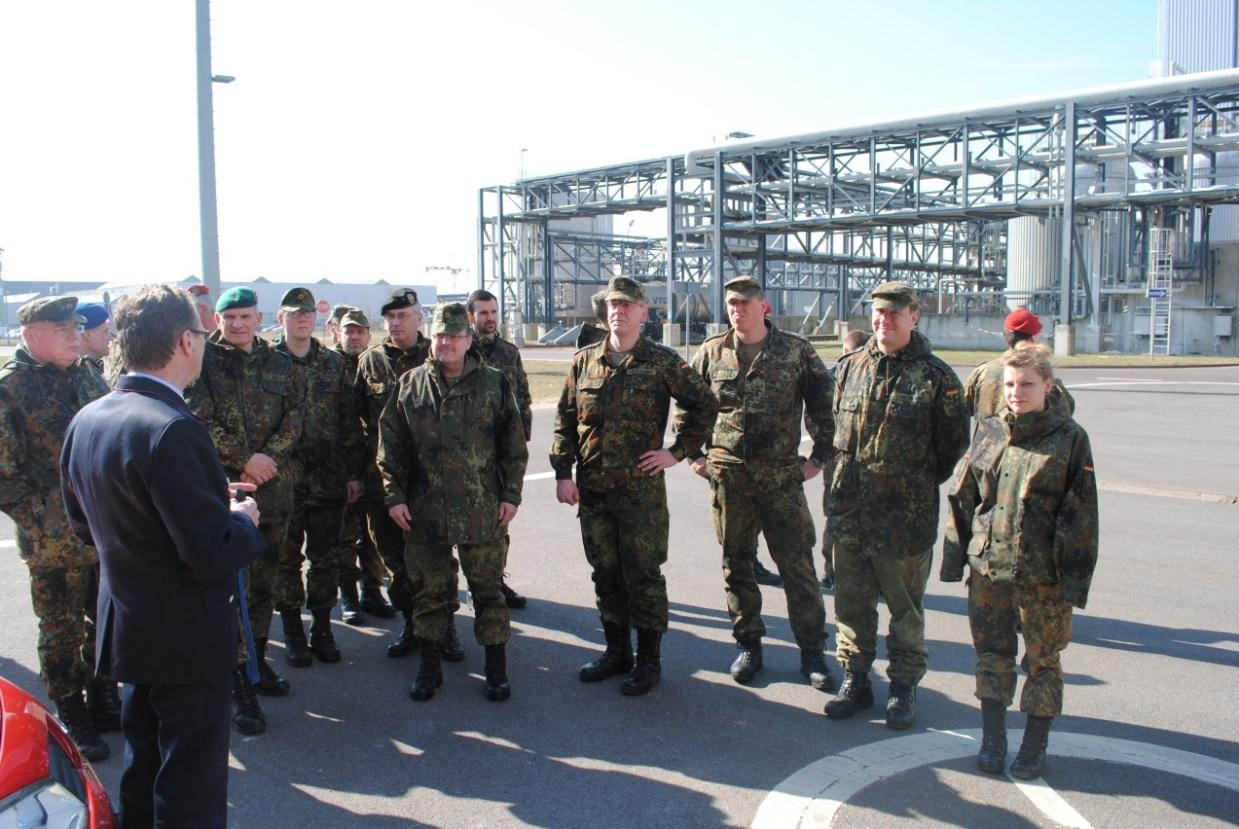 ZMZ BW Zivil-Militärische-Zusammenarbeit Bundeswehr Besuch des Landeskommando (LKdo BW) Sachsen-Anhalt am 18.