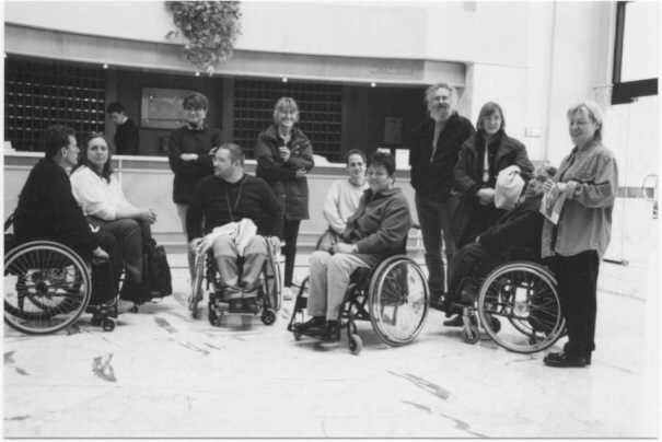 Malta eine Rollstuhl-Paartanz Vereinigung, die am 14./15.12.