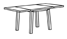 IKEA PS 2012 Klapptisch 74/106/138 80 cm, 74 cm hoch. Bietet Platz vor 2-6 Personen. Der Tisch lässt sich leicht von einer Person vergrößern. Tischplatte aus sehr robustem Bambusmaterial.