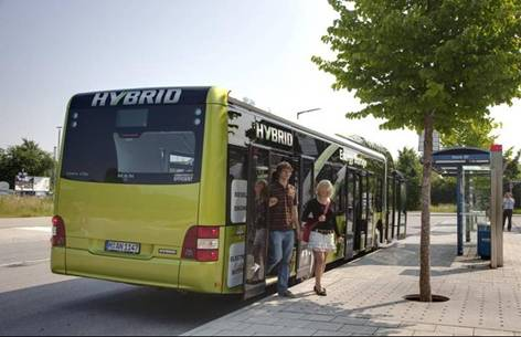 Serienfahrzeug in Lübeck Start