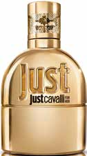 95 42% 24% 27% ROBERTO CAVALLI JUST CAVALLI GOLD statt 34.