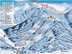 rodiny s deťmi. Nachádza sa tu i sánkarská dráha. Výborným typom je nočné lyžovanie. Lyžiarske stredisko Stuhleck s nadmorskou výškou 1 774 m.