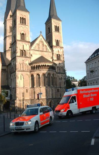 Rettungsdienst Stadt Bonn Notärztliche
