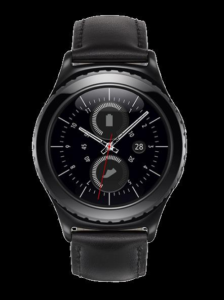 Edle Smartwatch mit innovativer Bedienung.