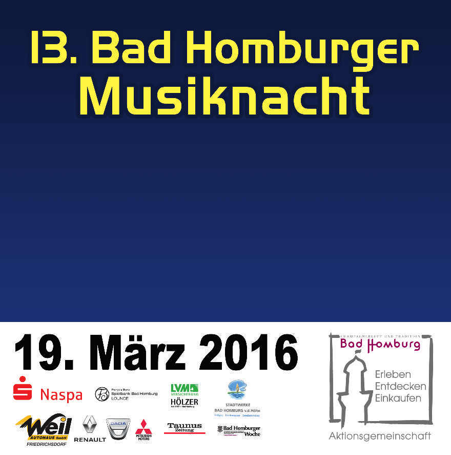 Veranstalter: Aktionsgemeinschaft Bad Homburg e.v. Postfach 11 18 61281 Bad Homburg E-Mail: info@ag-hg.