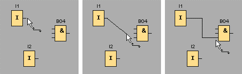 Tutorial 3.2.3.5 Blöcke verbinden Um die Schaltung komplett zu machen, müssen die einzelnen Blöcke noch untereinander verbunden werden.