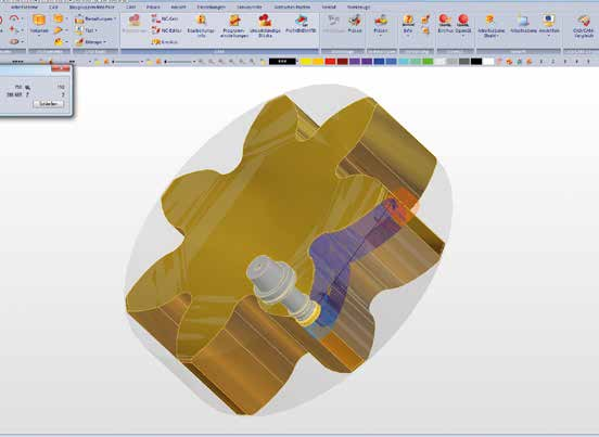 Dank seiner Prozessfähigkeit ermöglicht das COSCOM Virtual-Machining-Konzept die durchgängige Anbindung zum ERP-System proalpha, die native CAD-Daten-Übernahme aus Autodesk Inventor sowie die