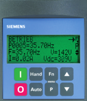 SED2 mit einem Bedienfeld AOP ➒ EMV Filterklasse B Das gesamte Sortiment der SED2 Frequenzumrichter