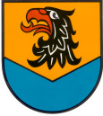 Wappen der übrigen wappenführenden Gemeinden Ortsgemeinde Arzfeld Ortsgemeinde Dackscheid In neunmal von Silber und Blau geteiltem Schilde eine rote Salbenbüchse mit goldenem Kreuz und goldenen