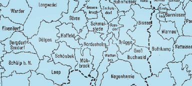 Kieler Express West: Achterwehr, Altenholz, Arpsdorf, Barmissen, Bissee, Blumenthal, Böhnhusen, Bönebüttel, Bokel, Boksee, Bordesholm, Borgdorf-Seedorf, Bothkamp,