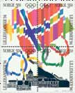 ÄLTERE BRIEFMARKEN Wir freuen uns, Ihnen diesmal Briefmarken und Jahresprodukte von 1994 anzubieten. 1994 Winter-Papalympics in Lillehammer NK 1201 Kr 4.50.