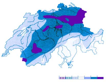 - 7 - Niederschlägen, deren Schwerpunkt in Voralberg und Südbayern lag, wo es zu schweren Überschwemmungen kam.