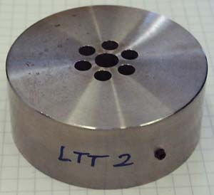 Hochdruckbrenner - Prüfstand electrode burner head 40 mm Betriebsbereich: p = 1-11