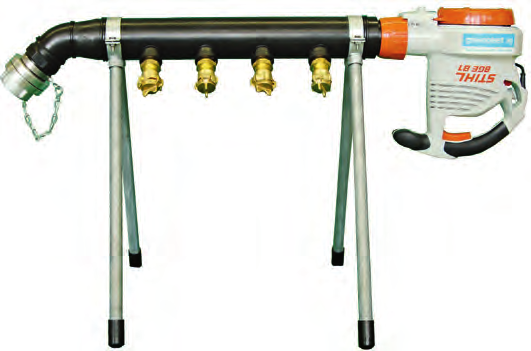 Schlauchtrocknungsgerät Appareil de séchage de tuyaux flexibles Schlauchtrocknungsgerät zum Trocknen von Trinkwasserschläuchen Appareil de séchage de tuyaux flexibles pour