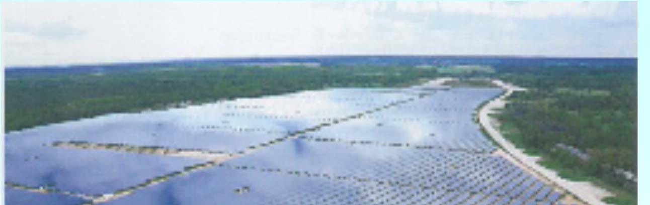 Photovoltaik-Solarkraftwerk Alt-Daber/Brandenburg zur Erzeugung