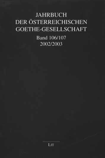Herbert Zeman Wenzel Johann Tomaschek Gedichte von Goethe für den Gesang mit Begleitung des Piano-Forte In Verbindung mit Hartmut Krones und Herbert Zeman herausgegeben von Ildikó Raimondi Bd.