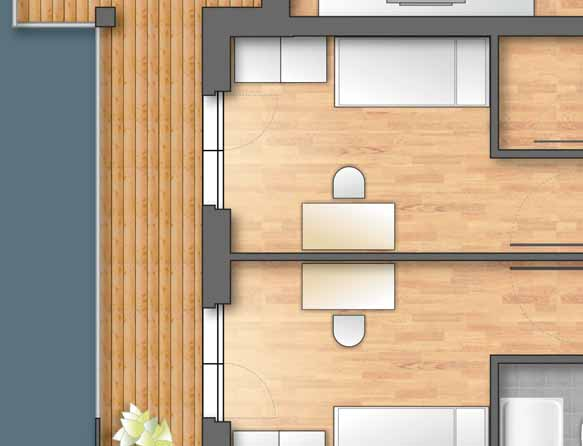 m² 4,74 m² 4,70 m² 1,69 m² Balkon 1