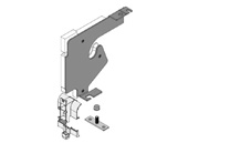 Einlauftrichter Schrauben ( 3,9 x 11 mm) ( 3,9 x 22 mm) ( 3,9 x 25 mm) Arbeitsschritte Montageplatte positionieren 1.